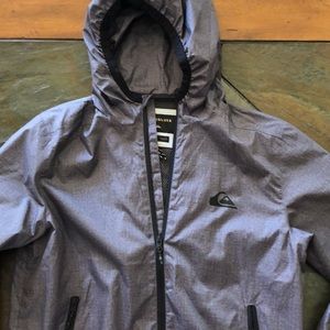 Boys Quicksilver windbreaker/rain jacket